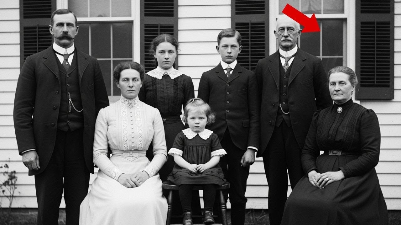 In 1911, They Took a Simple Family Photo — Decades Later, a Hidden Hand is Discovered
