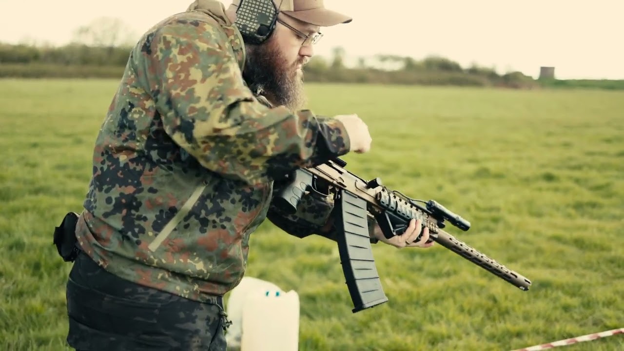 Bearded shooter UK shoots again
