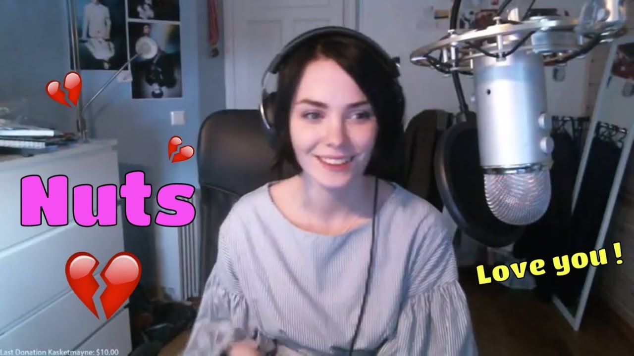 💖Nuts first time FACECAM - So cute and beautiful 💖