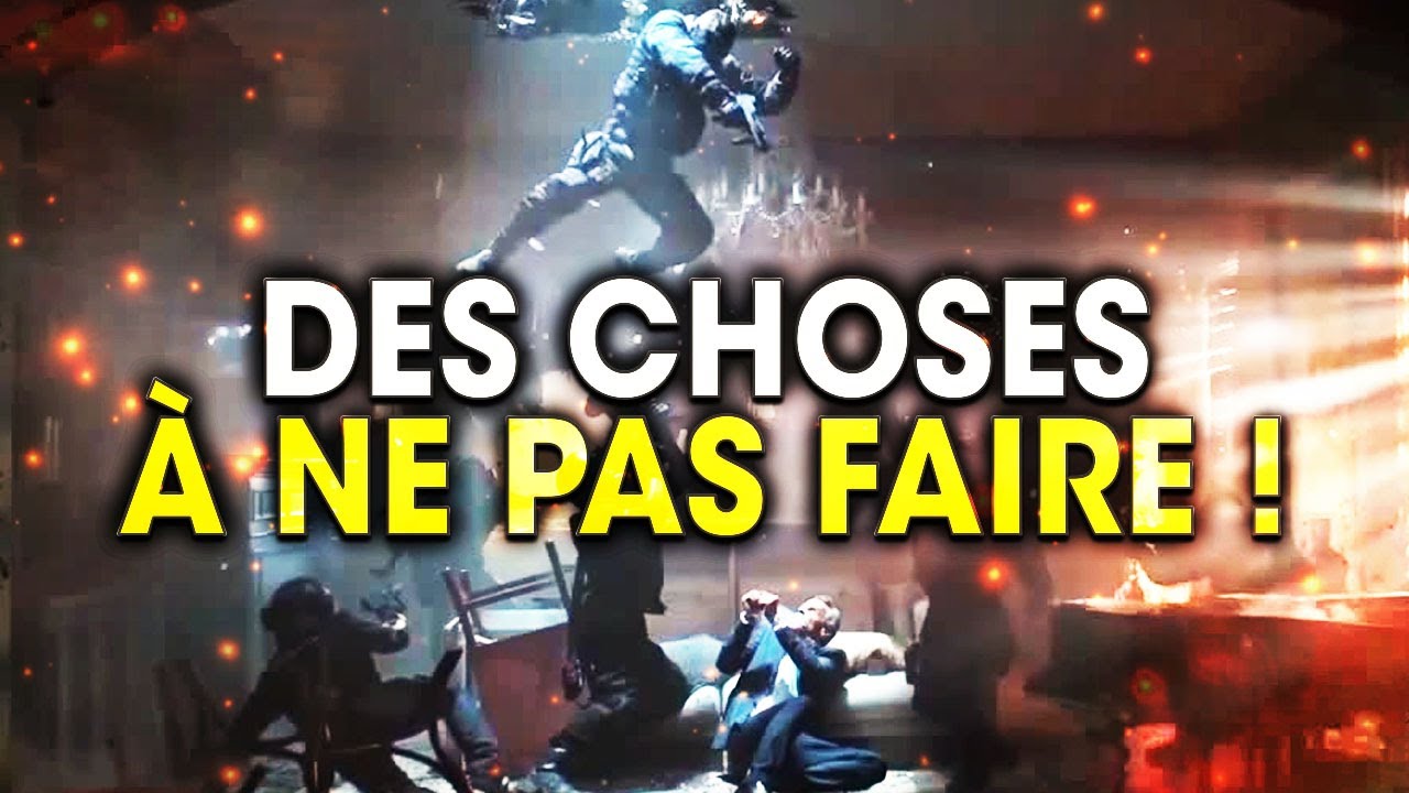 Des choses à ne pas faire... (j'adore Frost) - Rainbow Six Siege