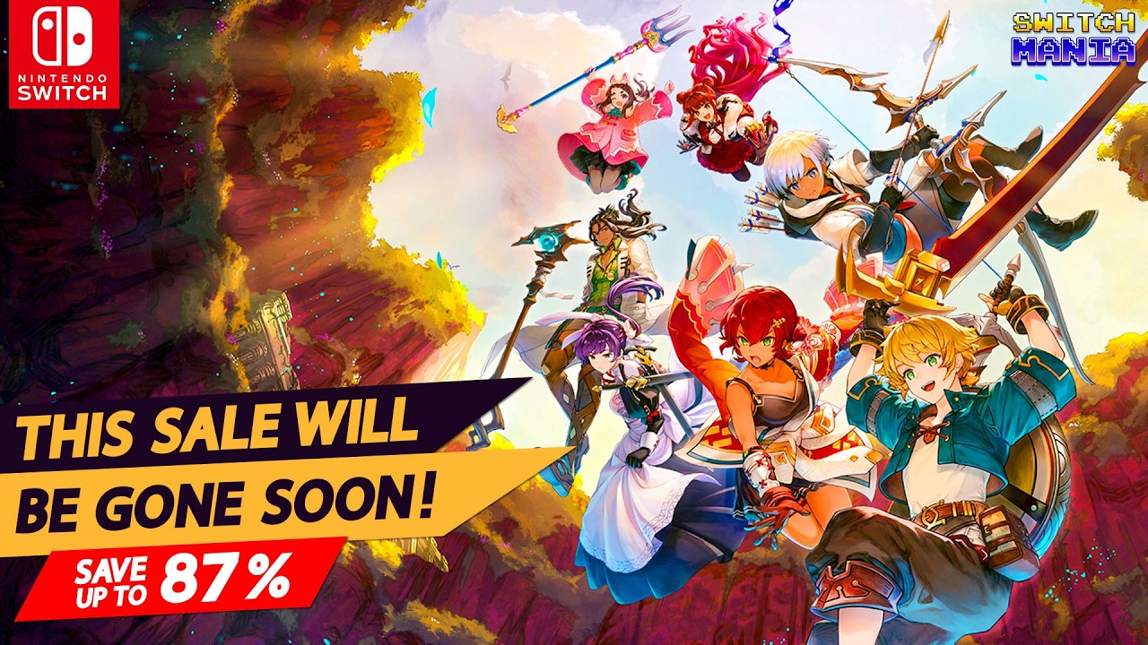 Поторопитесь, фанаты Switch! 30 потрясающих распродаж в Nintendo eShop исчезнут со дня на день!
