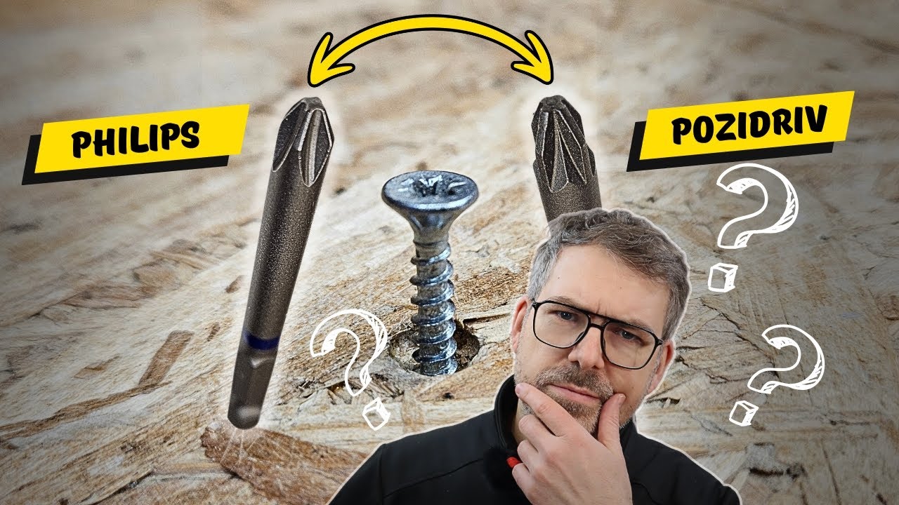Vis cruciforme : quel embout choisir pour éviter de la foirer ?
