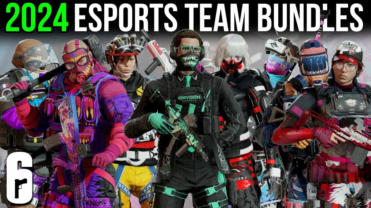 Every NEW Esports Bundle In Rainbow Six Siege (Y9S2)