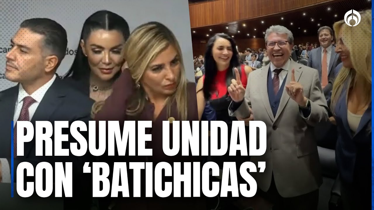 'Batichicas': As&iacute; llam&oacute; Monreal a diputadas que discutieron por estar junto a Harfuch