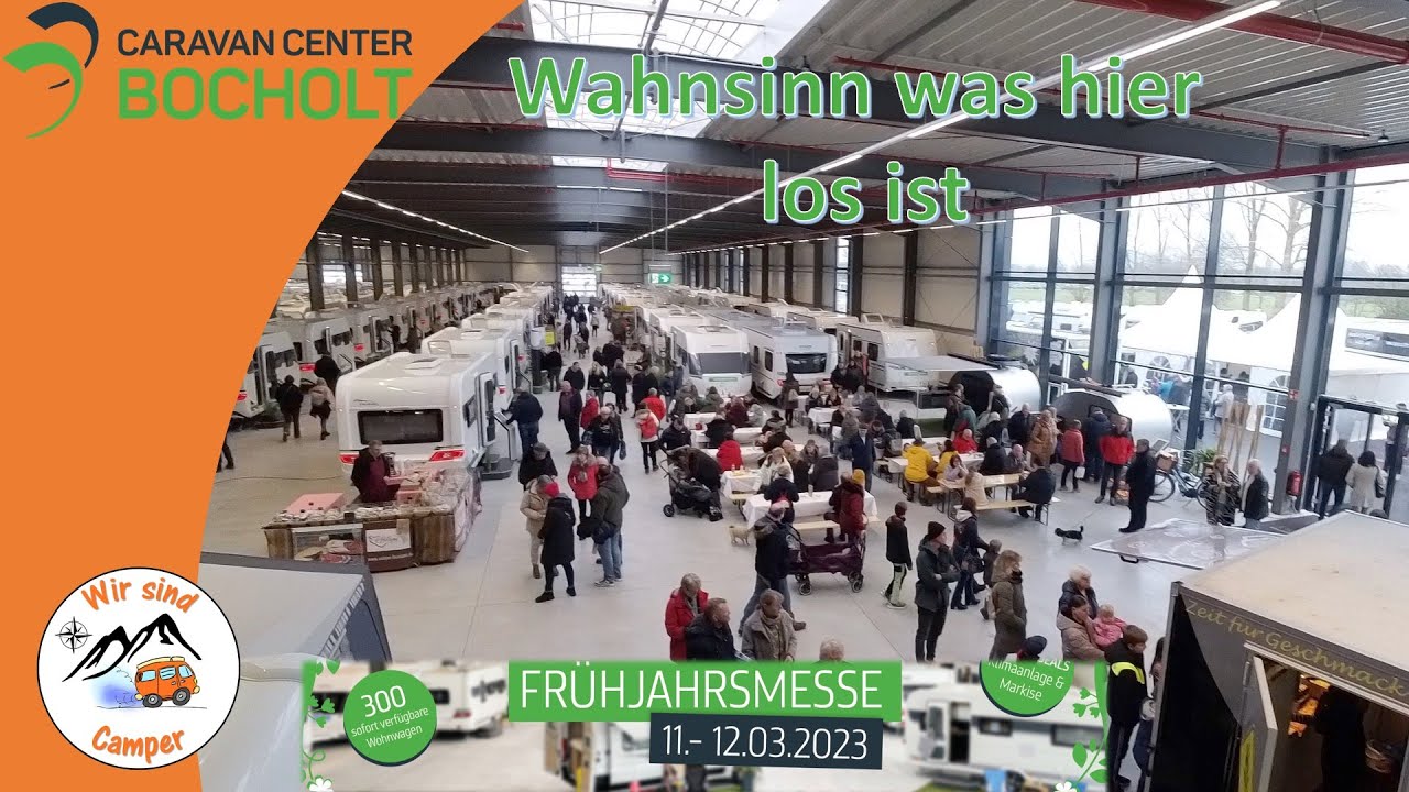 WAHNSINN was hier los ist😮 Frühlingsmesse im Caravancenter Bocholt