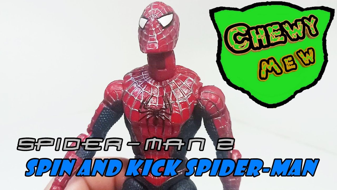 Toybiz Spider-Man 2: Spin Kick Spider-Man - A Chewy Mew Review!