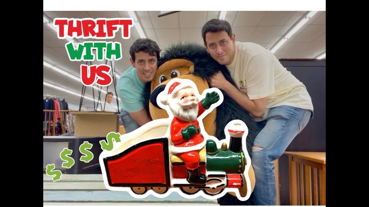 WOW! EPIC Christams! Thrift with Us Sourcing RESELL eBay FULL-TIME Selling PROFIT how to