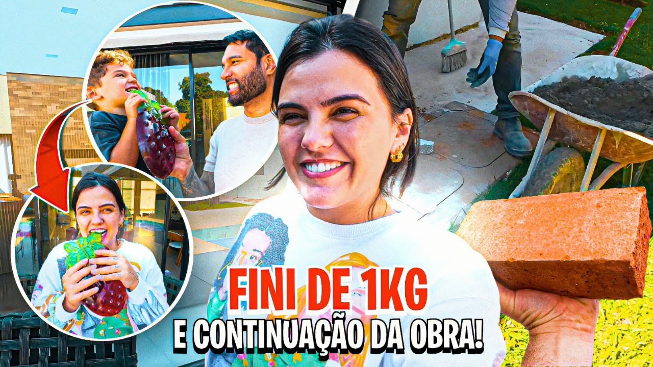 COMPREI UM FINI GIGANTE | TOUR PELA OBRA