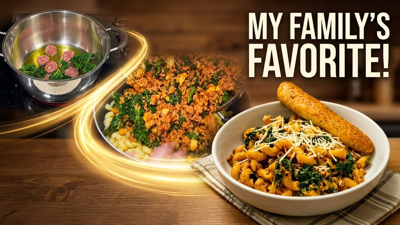 Tuscan Sausage Pasta My Family Can't Get Enough Of!