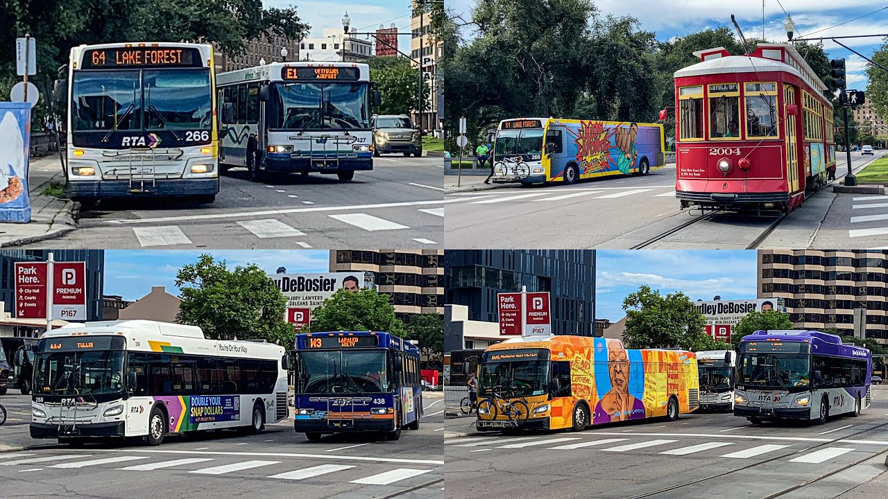 New Orleans Regional Transportation Authority & Jefferson Parish Transit Compilation