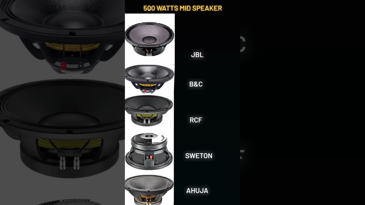 500 watt mid speaker  #youtubestutasvideo RCF_jbl_sweton_ahuja