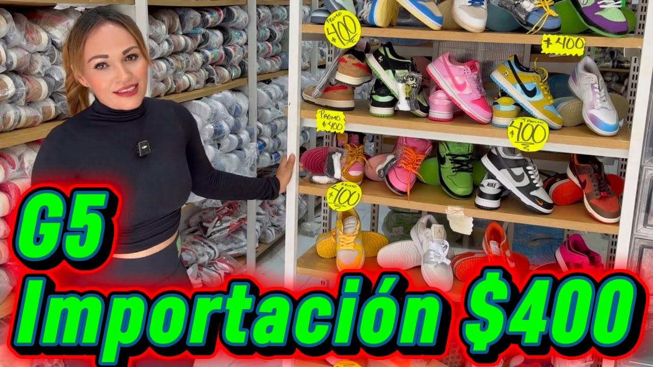 G5 Bodega para Mayoristas en León Guanajuato promoción Diciembre 2025 Tenis Max #sneakermax #g5