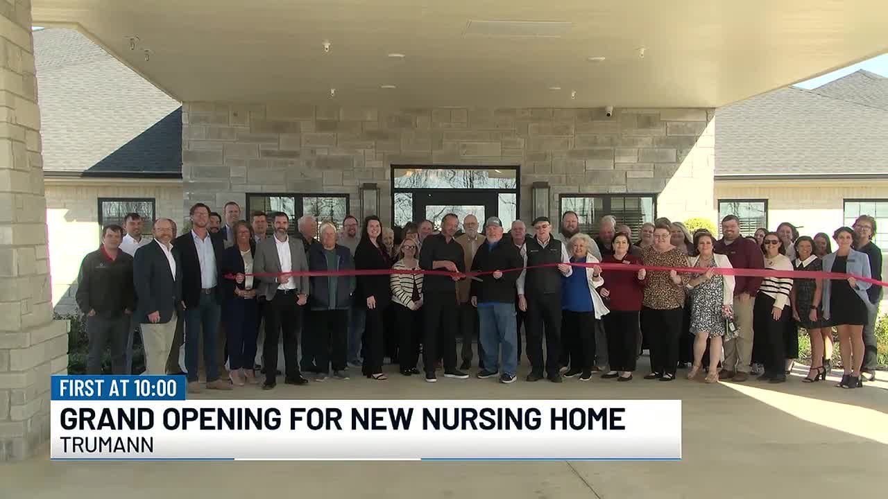 Ribbon cutting held for new care facility after being destroyed by tornado