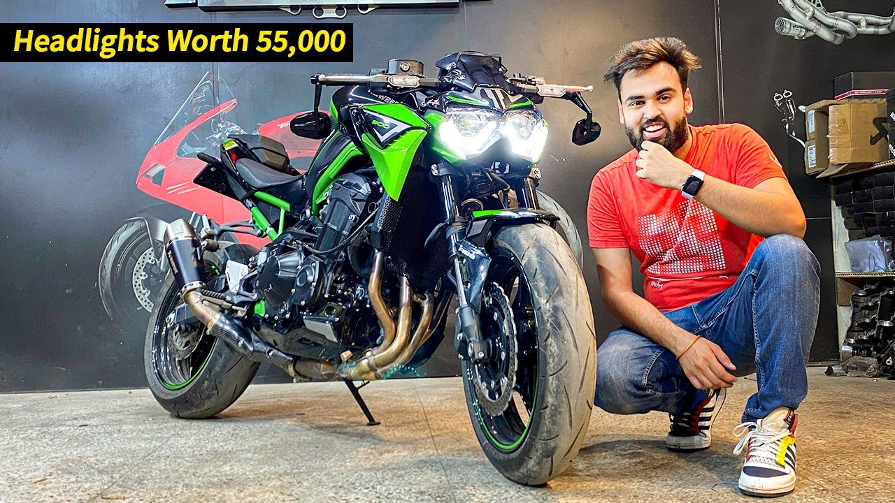 INDIA KI FIRST Z900 with KT Lights