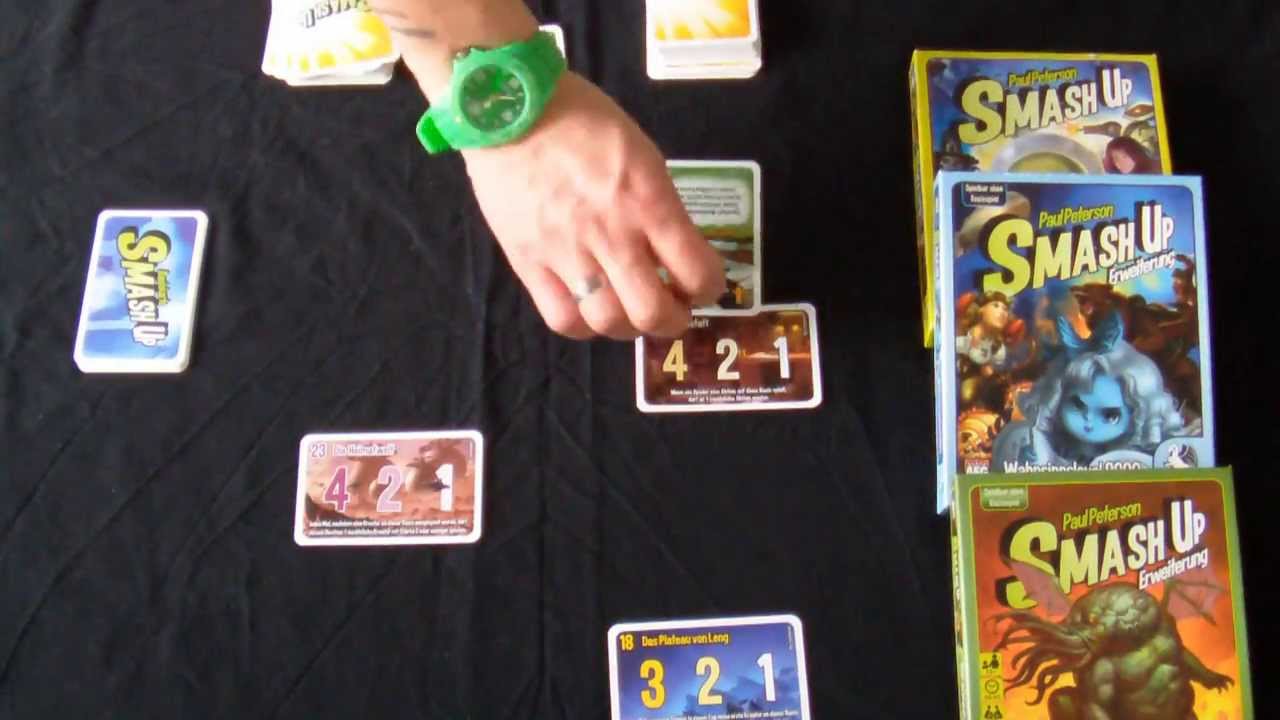 Smash Up Regelerklärung (deutsch)