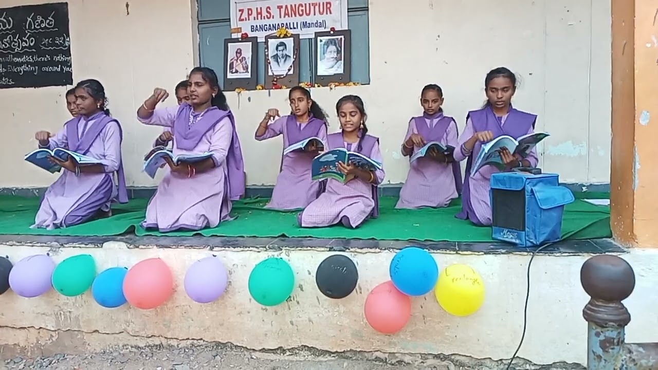 ZPHS TANGUTUR MATHS DAY CELEBRATION MATHS SONG
