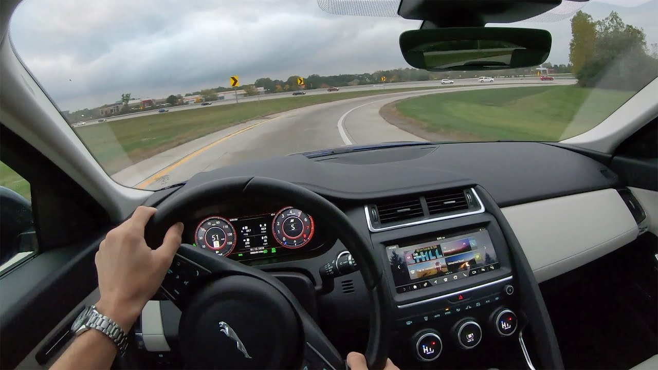 2018 Jaguar E-PACE P250 SE AWD - POV Sunrise Drive (Binaural Audio)