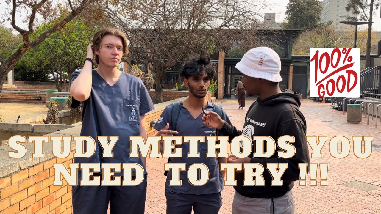 Study Tips /Methods that Works from Wits Students