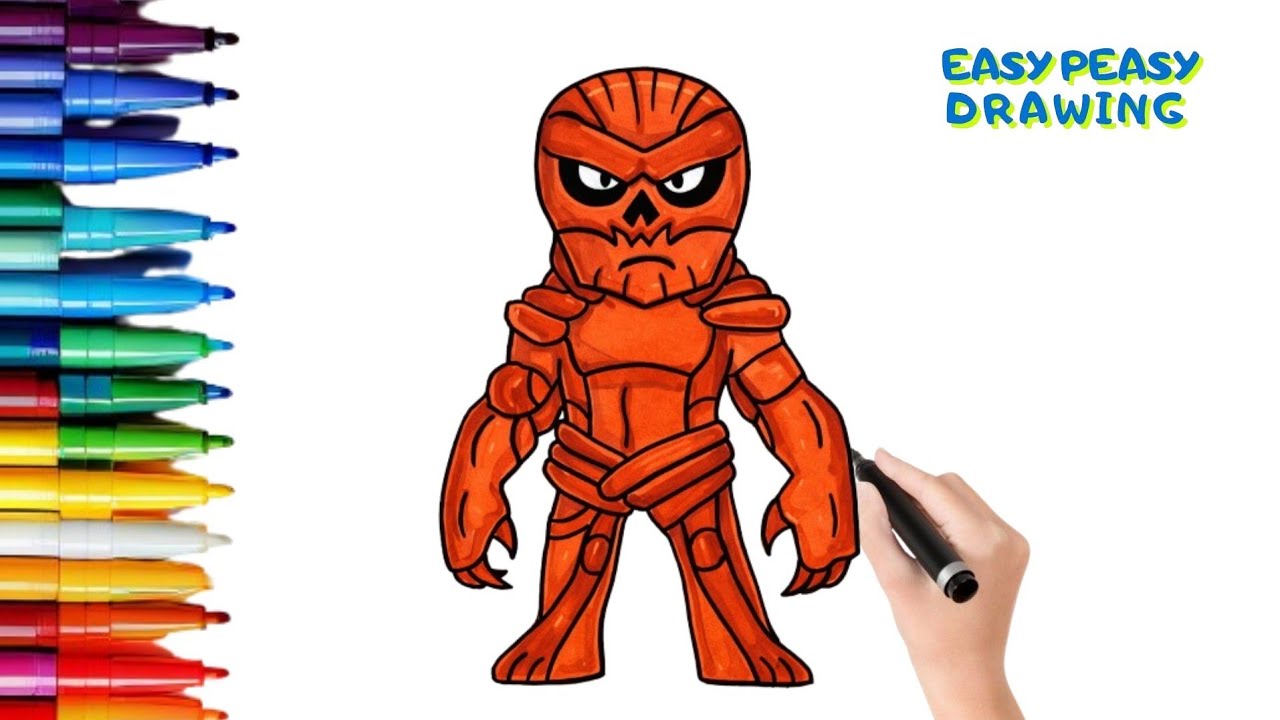 How To Draw Vecna | Stranger things 