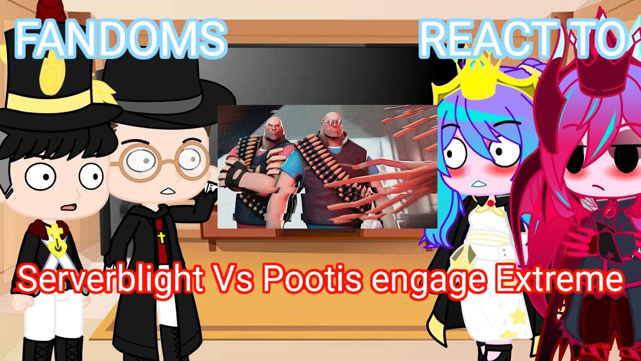 Реакция фанатов на Serverblight против Pootis Engage EXTREME