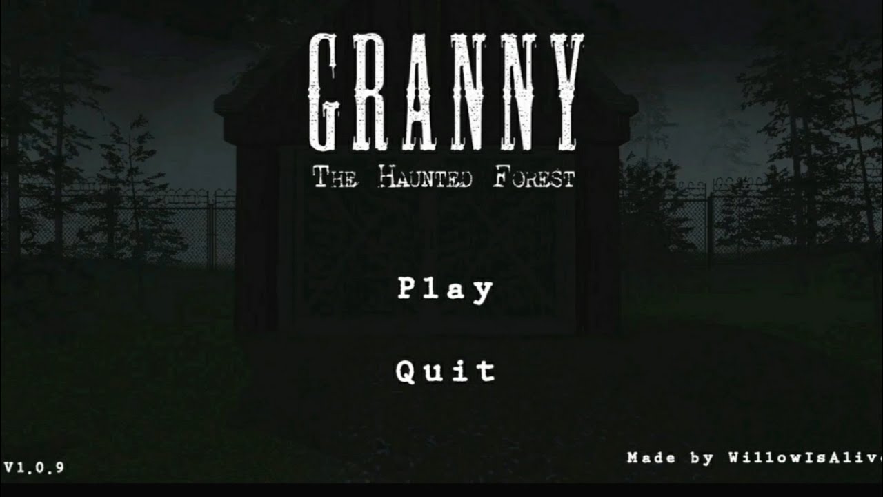 Granny Haunted Forest oynadım.
