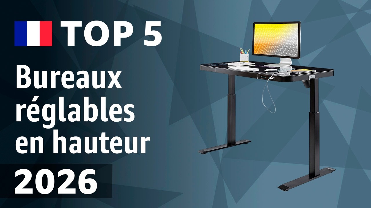 TOP—5. Meilleurs bureaux réglables en hauteur. Test et comparaison 2026