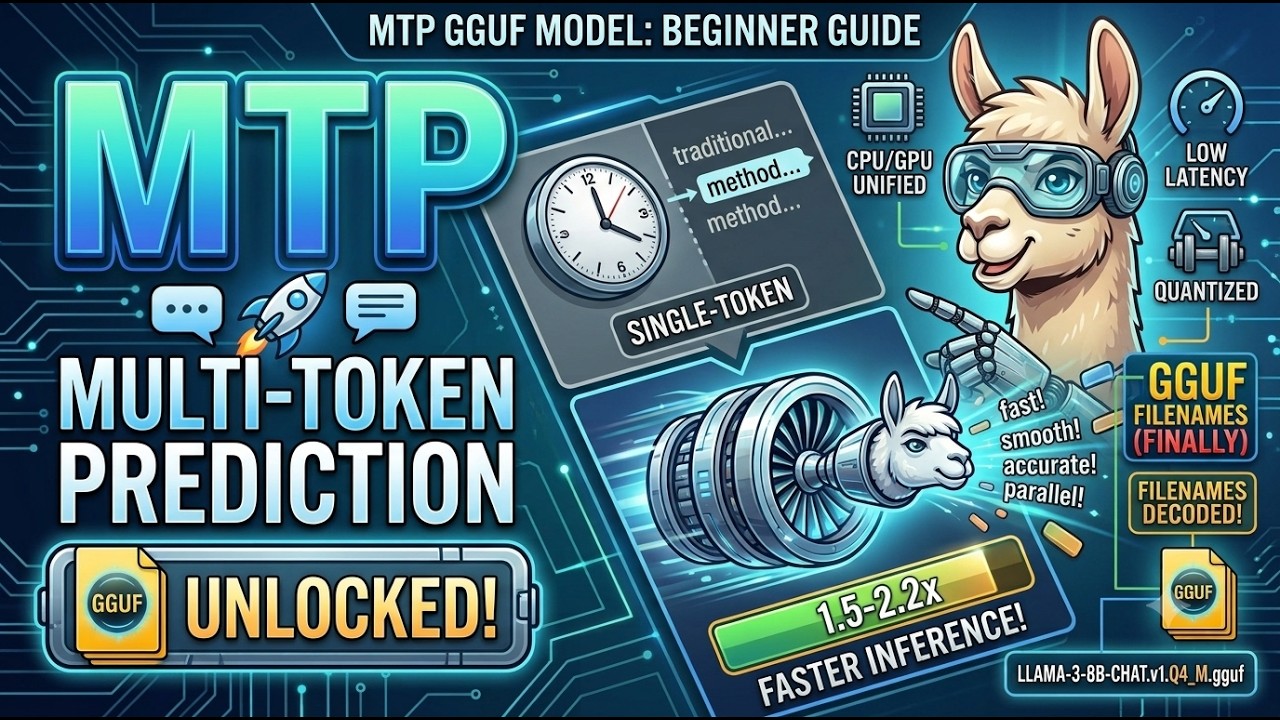 🚀 Модели MTP GGUF: что это и как использовать их с llama-server