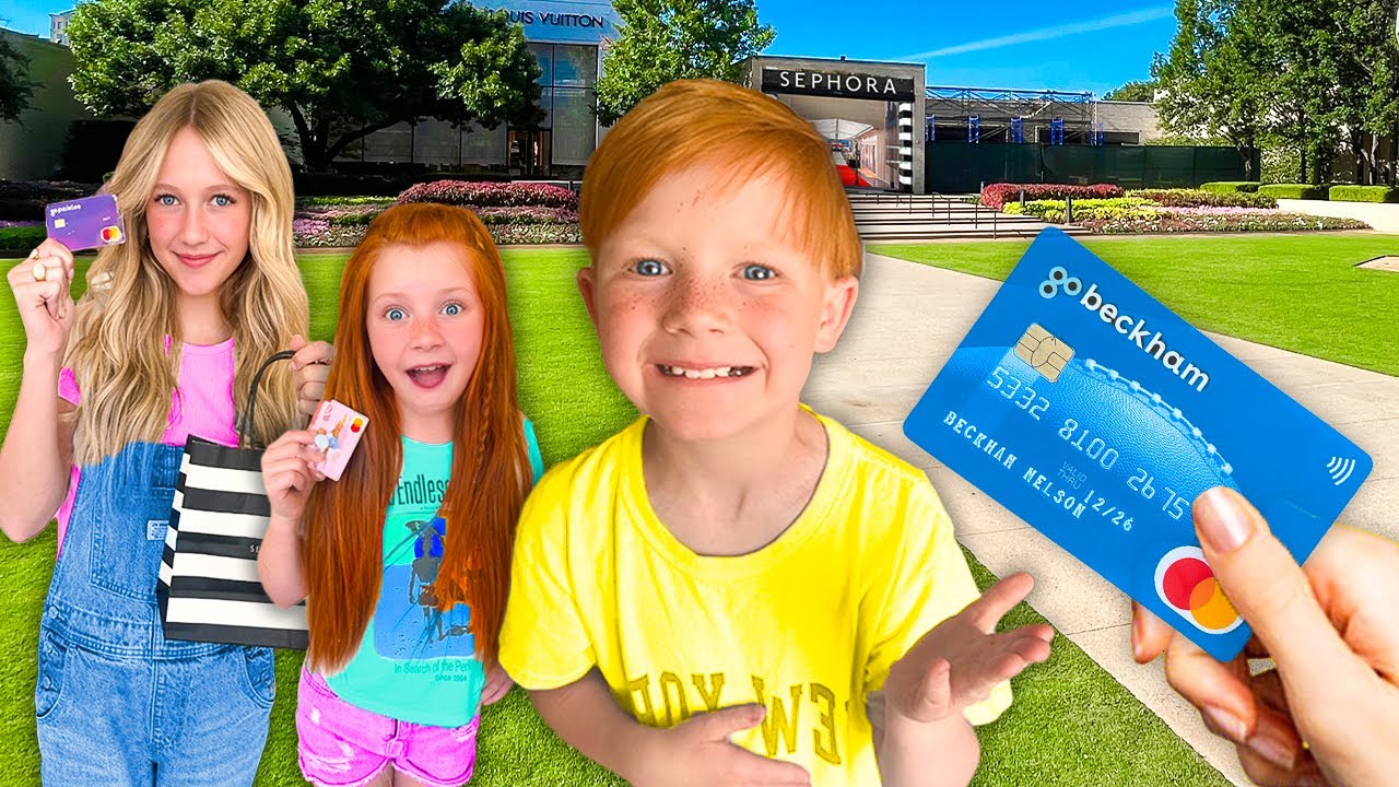 i GAVE my 8 YEAR OLD a DEBiT CARD! 💳😱(& here&rsquo;s why)