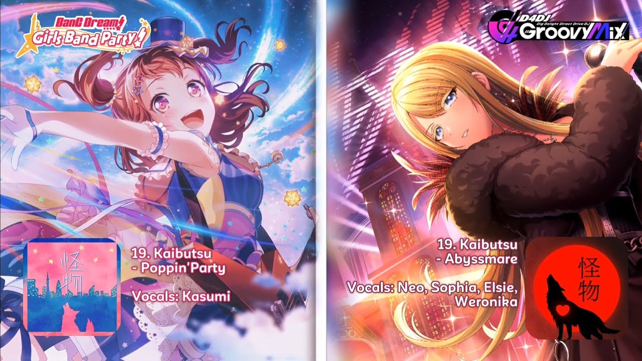comparison of Bandori & D4DJ cover songs