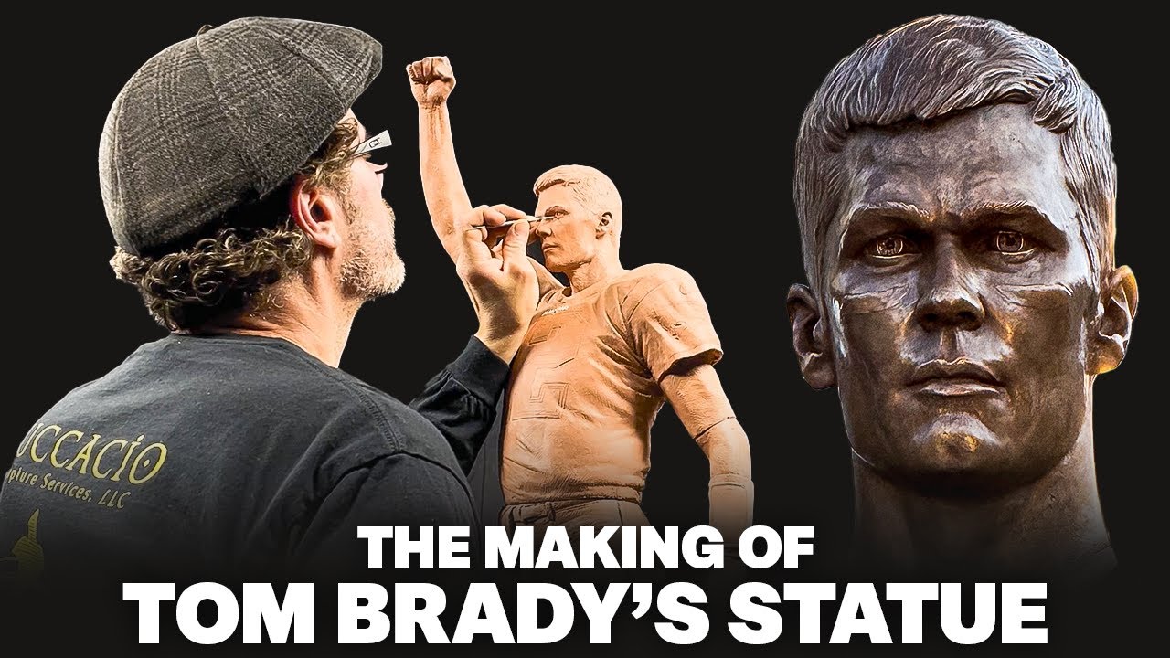 How Tom Brady’s Statue was Created | New England Patriots