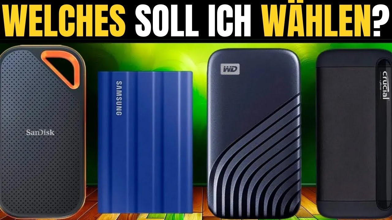 😲 Der besten externen SSD Festplatten 2026 [Kaufen Sie keine, BEVOR Sie dies gesehen haben]