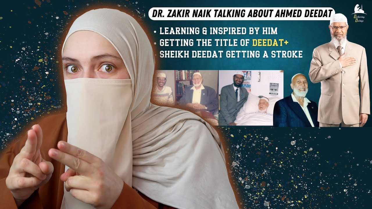 Revert Muslimah REACTS to Dr. Zakir Naik on his Complete Journey with Sheikh Ahmed Deedat