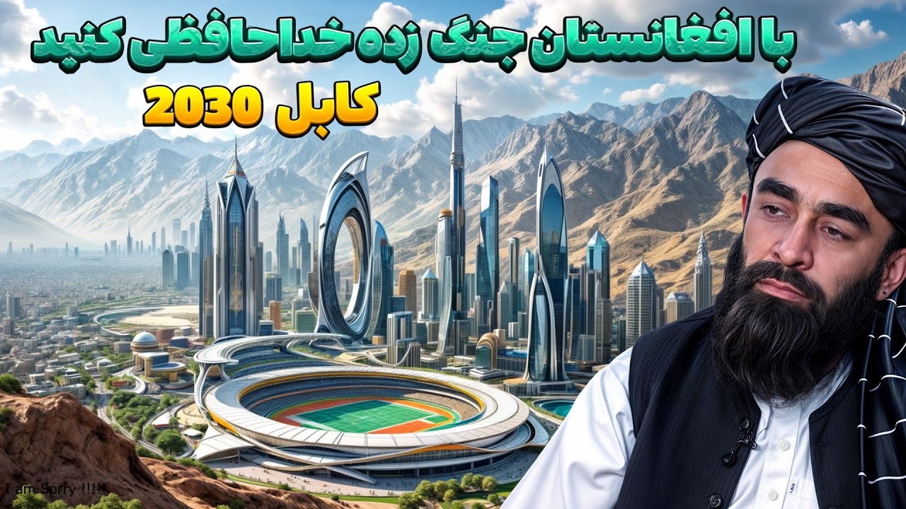 پروژه سری طالبان فاش شد! ✈️ افغانستان 2030: دبی دوم با آسمان خراش‌های روی ویرانه‌های جنگ 🔥🇦🇫