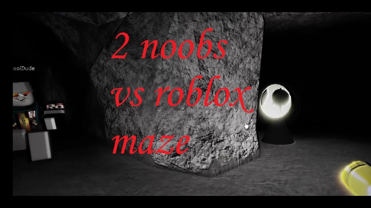 2 noobs vs roblox maze