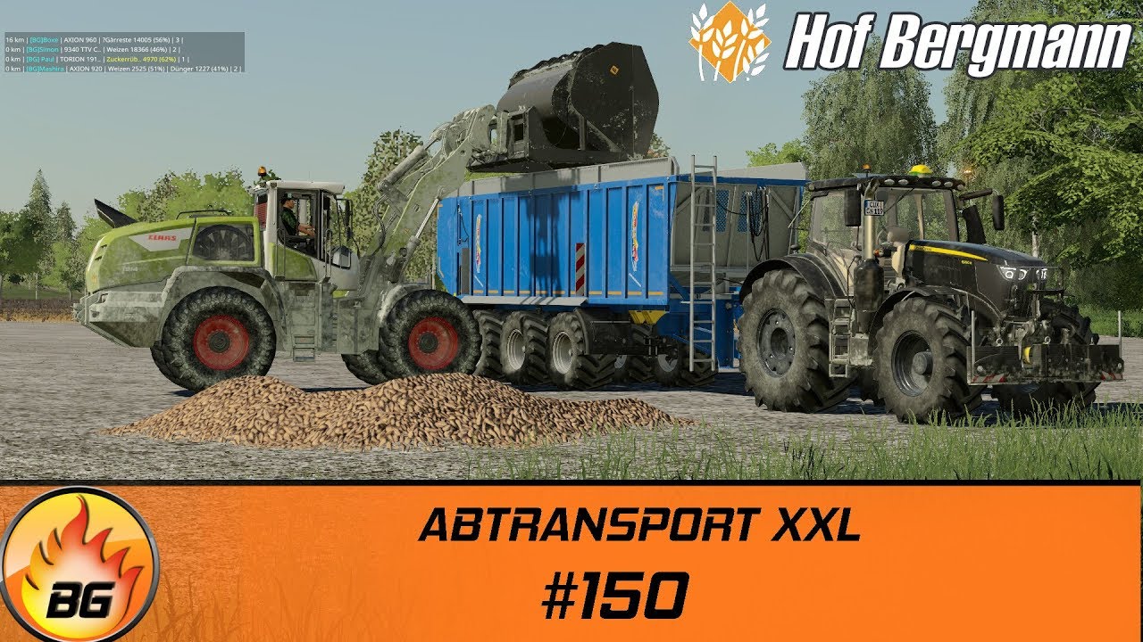 LS19 - Hof Bergmann #150 | ABTRANSPORT XXL | FS19 | Let's Play [HD]