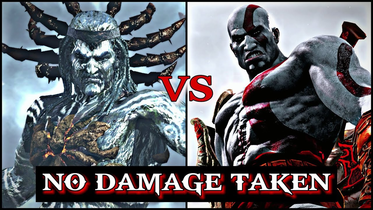 Kratos VS Poseidon - NO DAMAGE (CHAOS MODE) | God of War III Remastered (PS5)