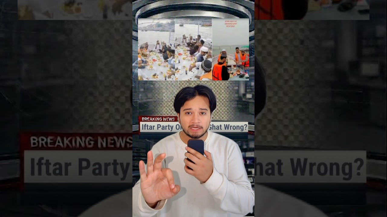 Iftar On Boat Crime⁉️| Propaganda Against Muslims🚨|