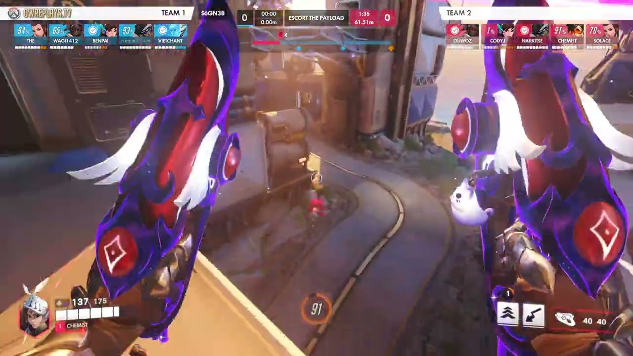 vs Strand Francisco Shock (Map 1) by CHEMIST — Overwatch Replay S6GN38
