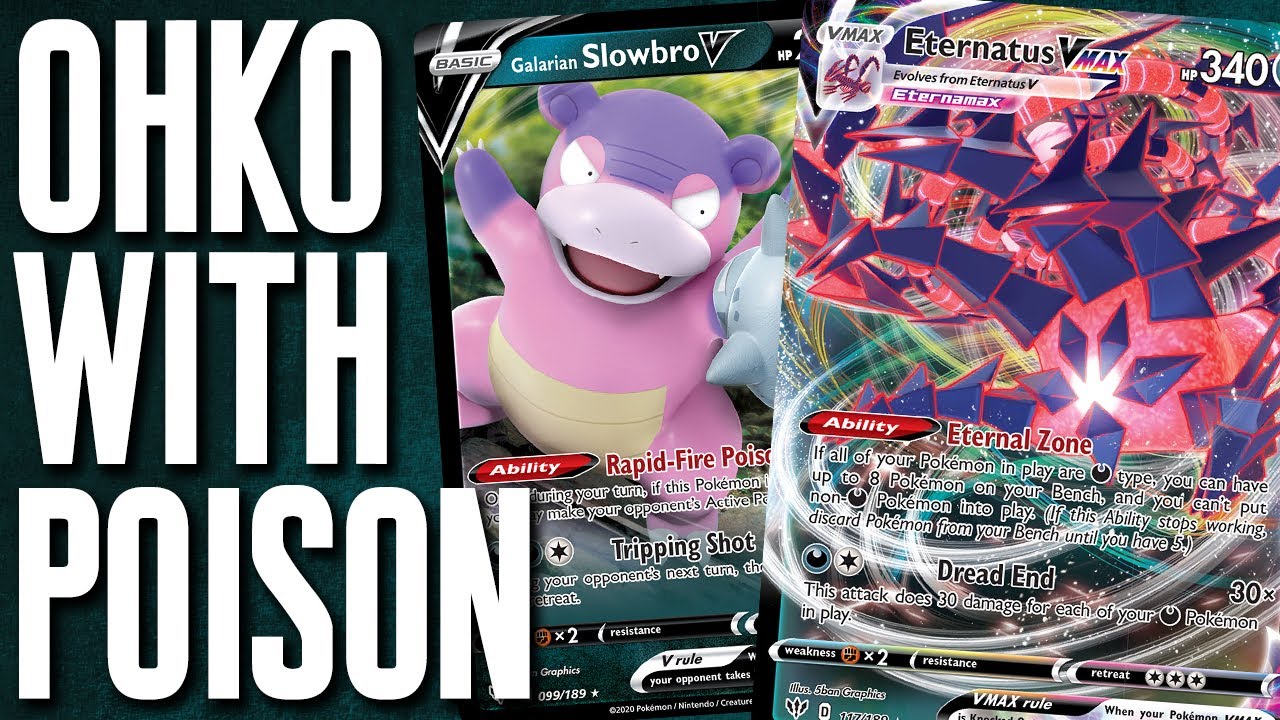 Score HUGE OHKOs With Eternatus VMAX ft. Galarian Slowbro V!