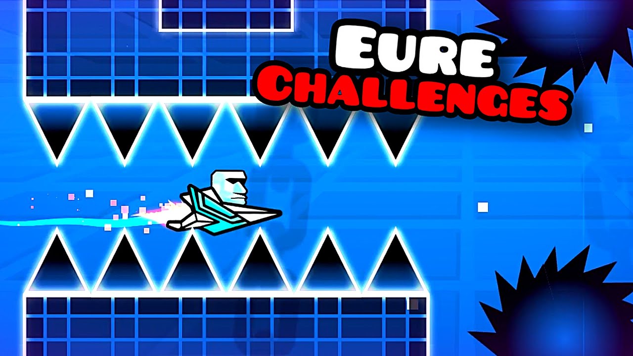 Ich habe EURE Geometry Dash CHALLENGES gespielt!