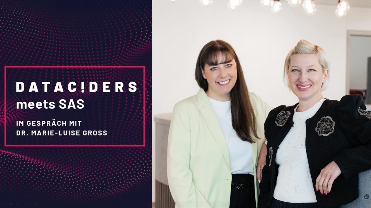 Dataciders meets SAS: Über die Bedeutung des SAS-Partnernetzwerks mit Dr. Marie-Luise Groß