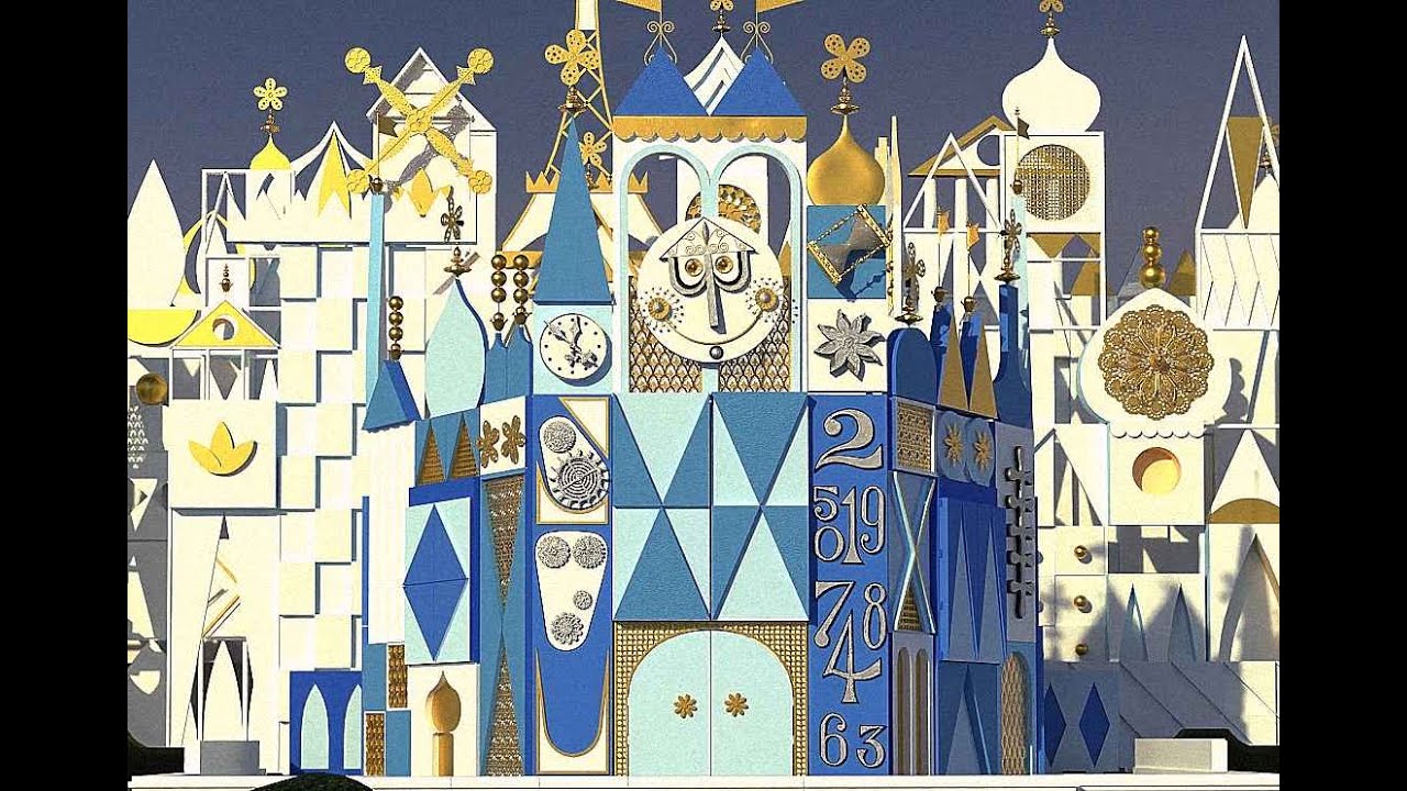 it's a small world original 1966 clock music but STEREO