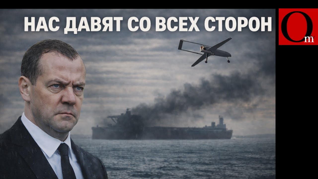 Новый день - новый танкер из Новороссийска горит! Трамп одобрил удар по РФ