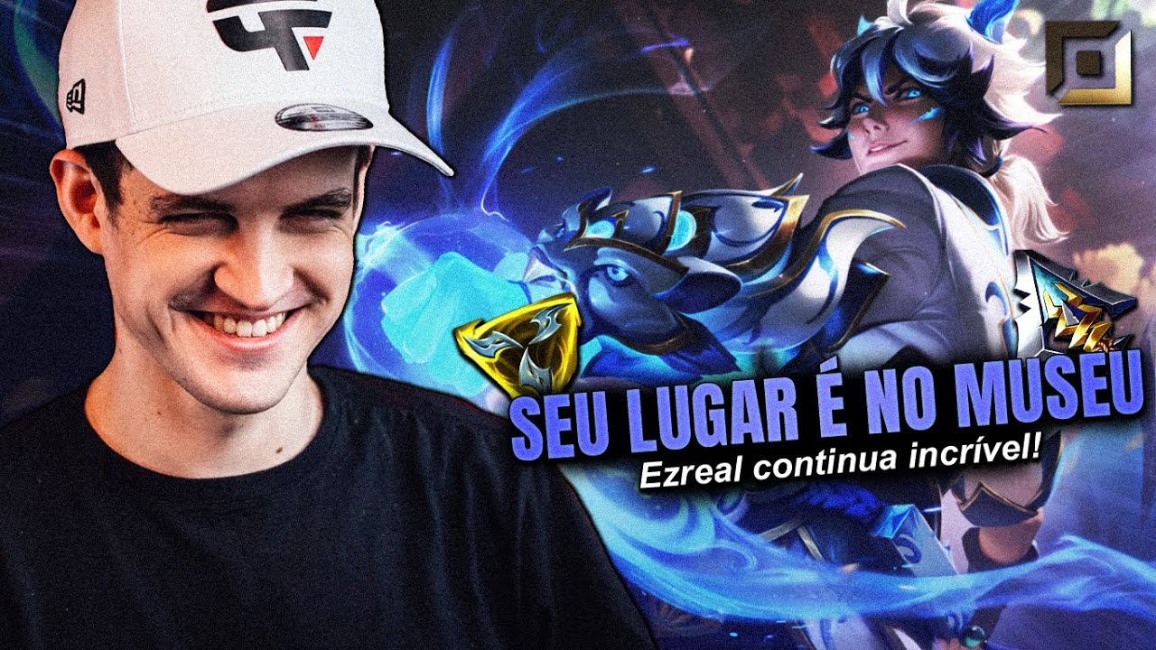 A pressão de lane que o EZREAL tem é FORA DO COMUM! ✨