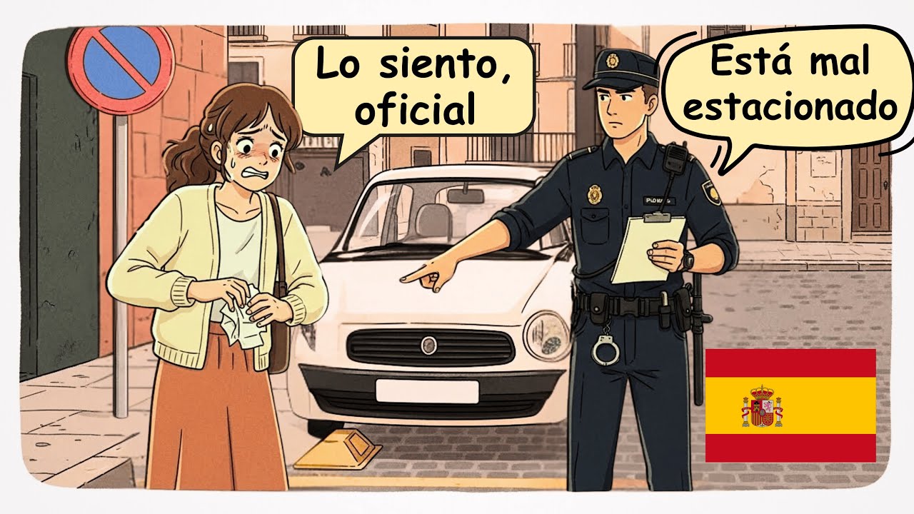 10 Spanish Conversations for Beginners (A1–A2) | Travel Help in Spain