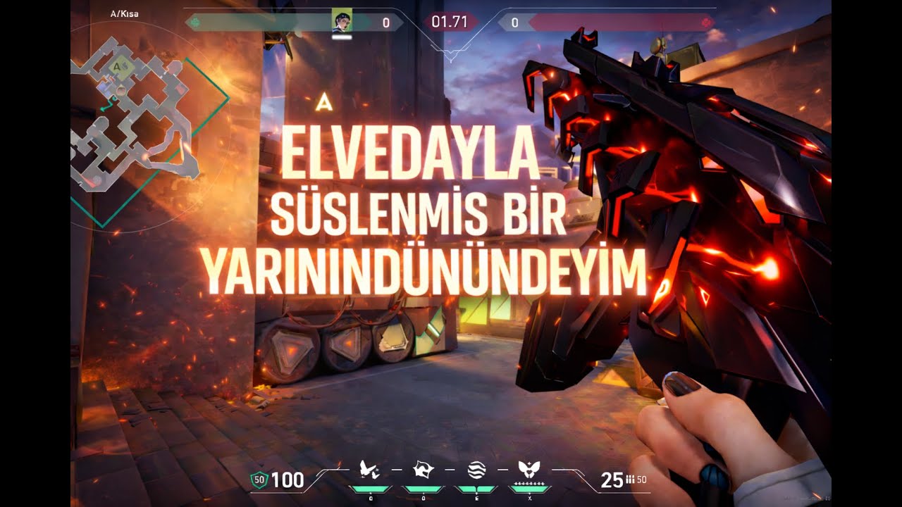 Elvedayla Süslenmiş Bir Yarının Dünündeyim💕 | Valorant Montage🔥
