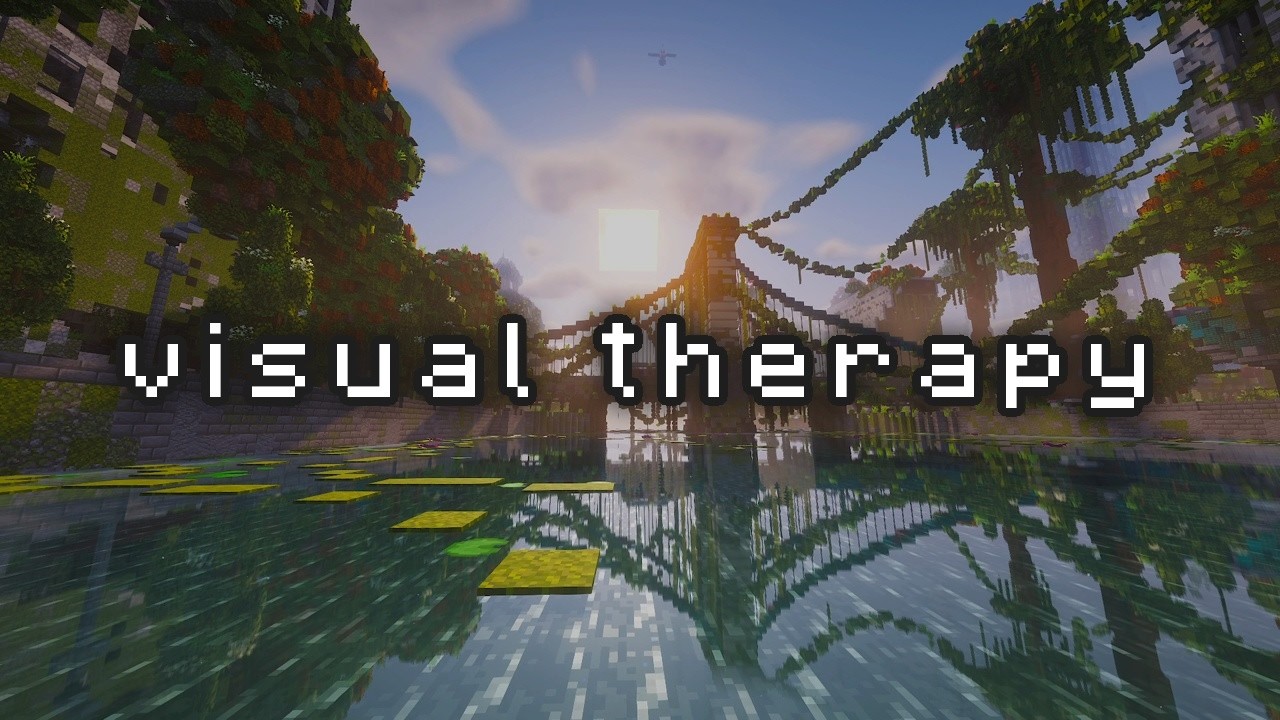 Ethereal Blocks Cinematic Minecraft Landscapes  Chill Beats 4 Hour Session