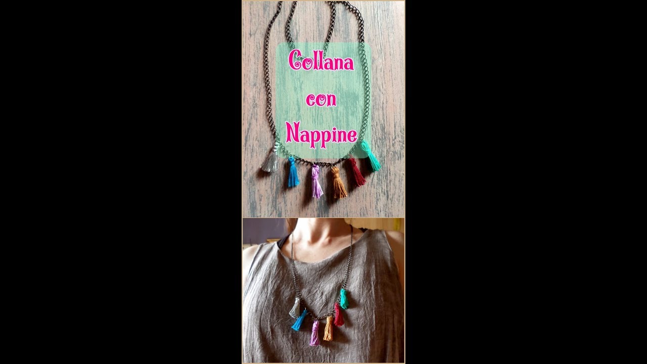 Collana con nappine - Tassels Necklace
