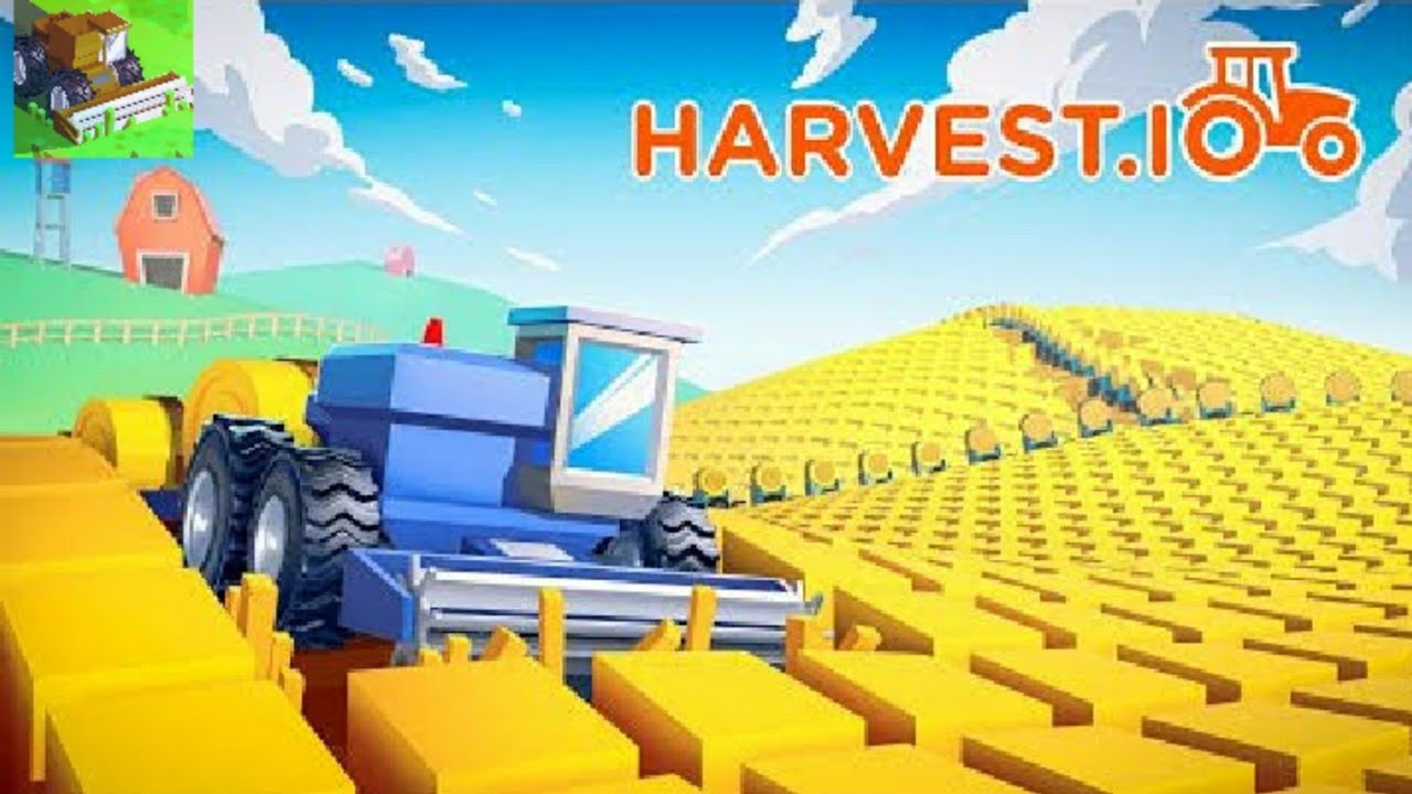 Harvest.io Gameplay-Farming Arcade in 3D| Easy to play and download