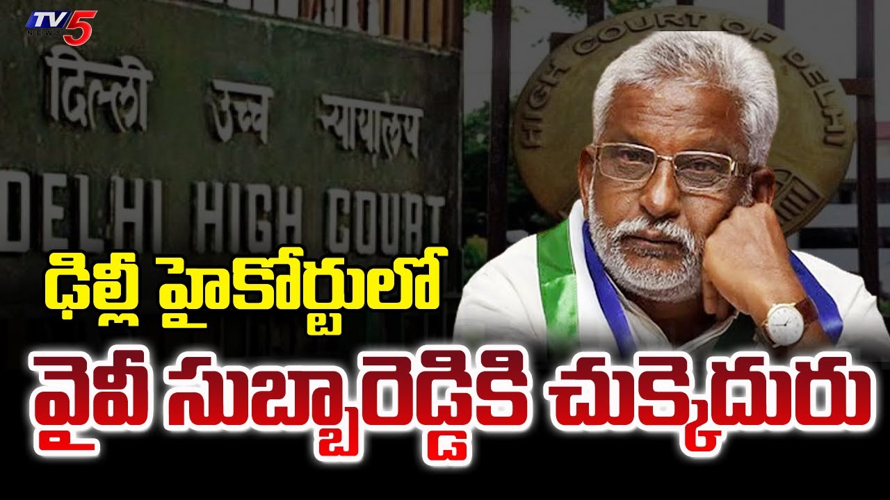 Delhi High Court KEY Comments On MP Y. V. Subba Reddy Petition | Adulterated Ghee In Tirumala | TV5